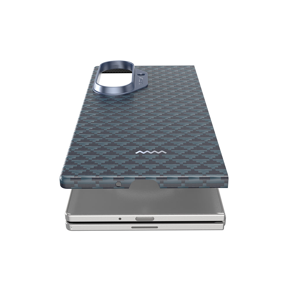 Galaxy Z Fold 7 Kılıf M-safe Şarj Özellikli Raptic Aramid Skin Origin Serisi Kılıf