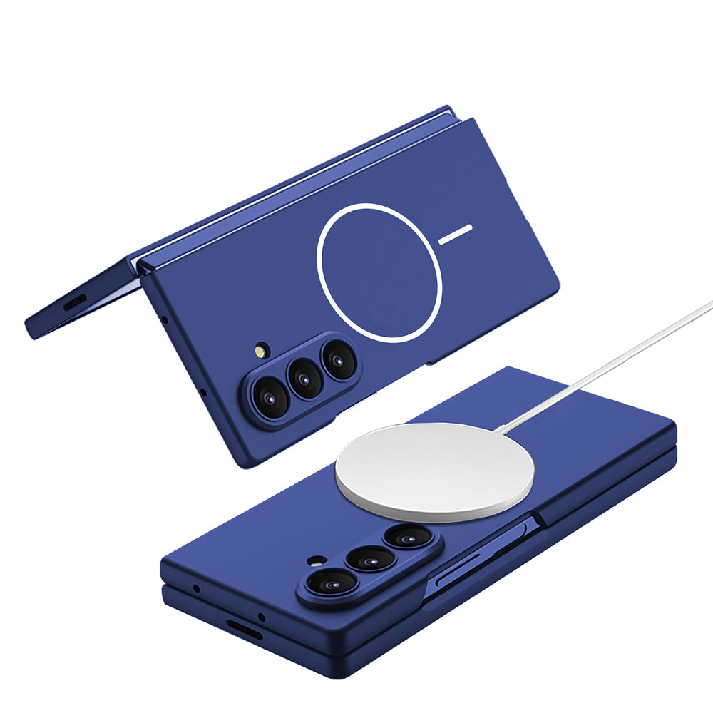 Galaxy Z Fold 7 Kılıf Wireless Şarj Özellikli Zore Kıpta M-safe Kılıf