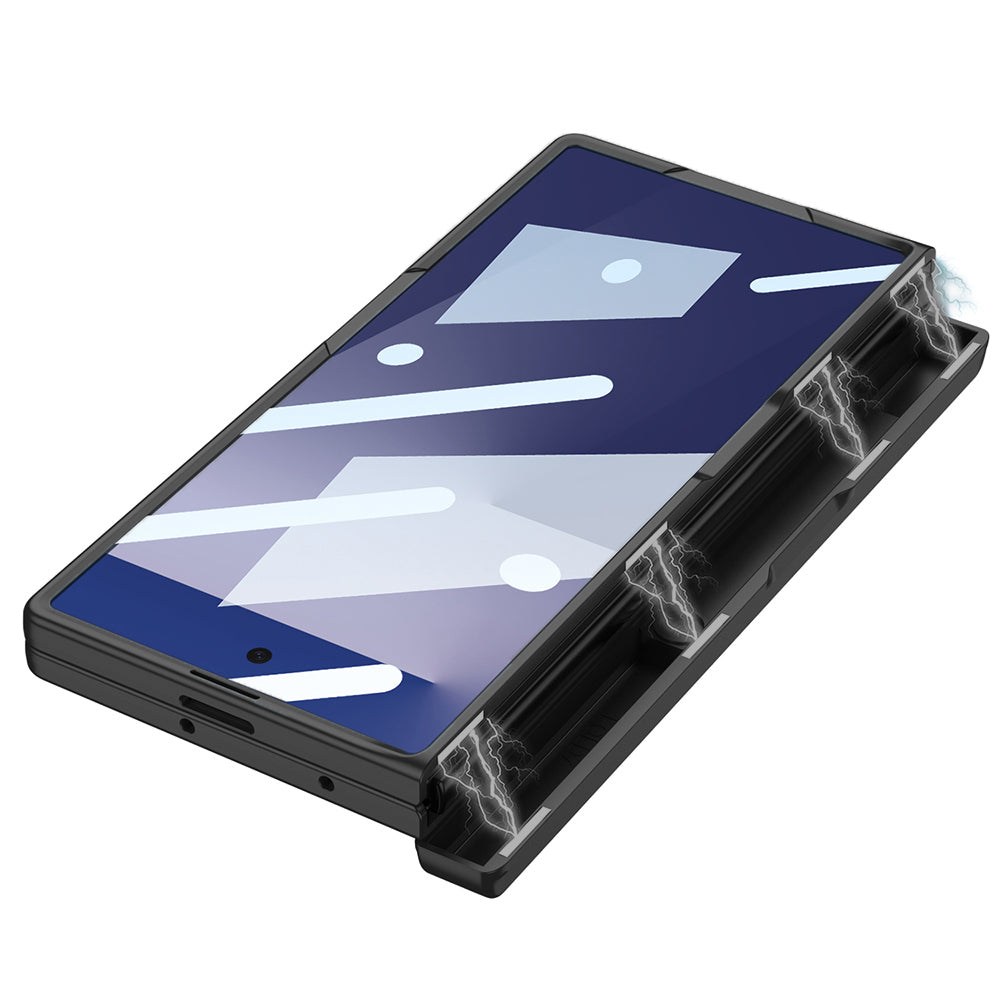 Galaxy Z Fold 7 Kılıf Zore Kıpta KPT-01 Standlı Kılıf