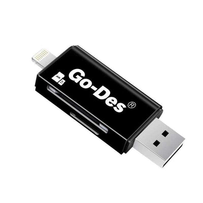Go Des GD-DK102 Lightning Kart Okuyucu Beyaz