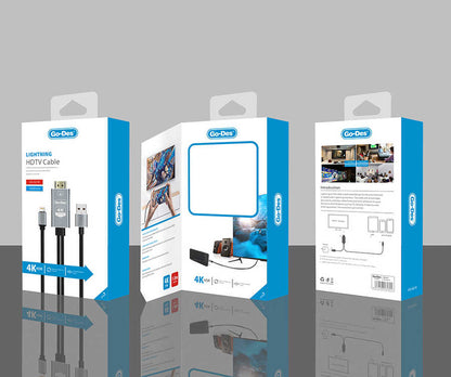 Go Des GD-8278 Lightning HDTV Kablo
