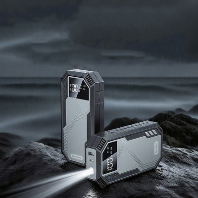 Go Des GD-B635 LED Işıklı Araç Akü Acil Durum Takviye Güç Kaynağı 12V Siyah