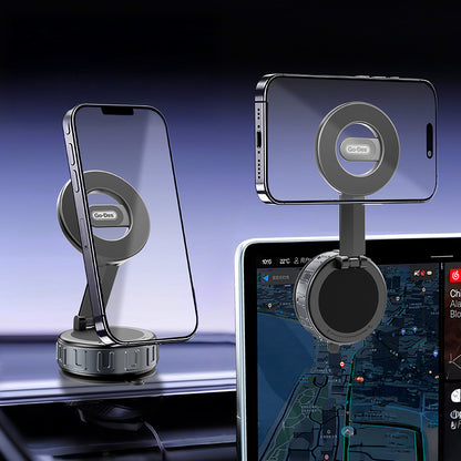 Go Des GD-HD241 360 Derece Dönebilen Vakum Özellikli Magnetik Telefon Tutucu