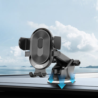 Go Des GD-HD353 360 Derece Dönebilen Vakumlu Tasarım Araç İçi Telefon Tutucu