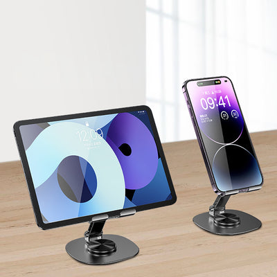 Go Des GD-HD373 Ayarlanabilir Katlanabilir 360 Derece Dönebilen Telefon ve Tablet Standı Siyah