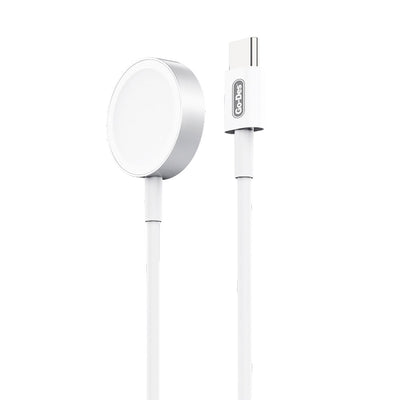 Go Des GD-UC591 Apple Watch Serisi Akıllı Saat Wireless Type-C Şarj Kablosu Beyaz