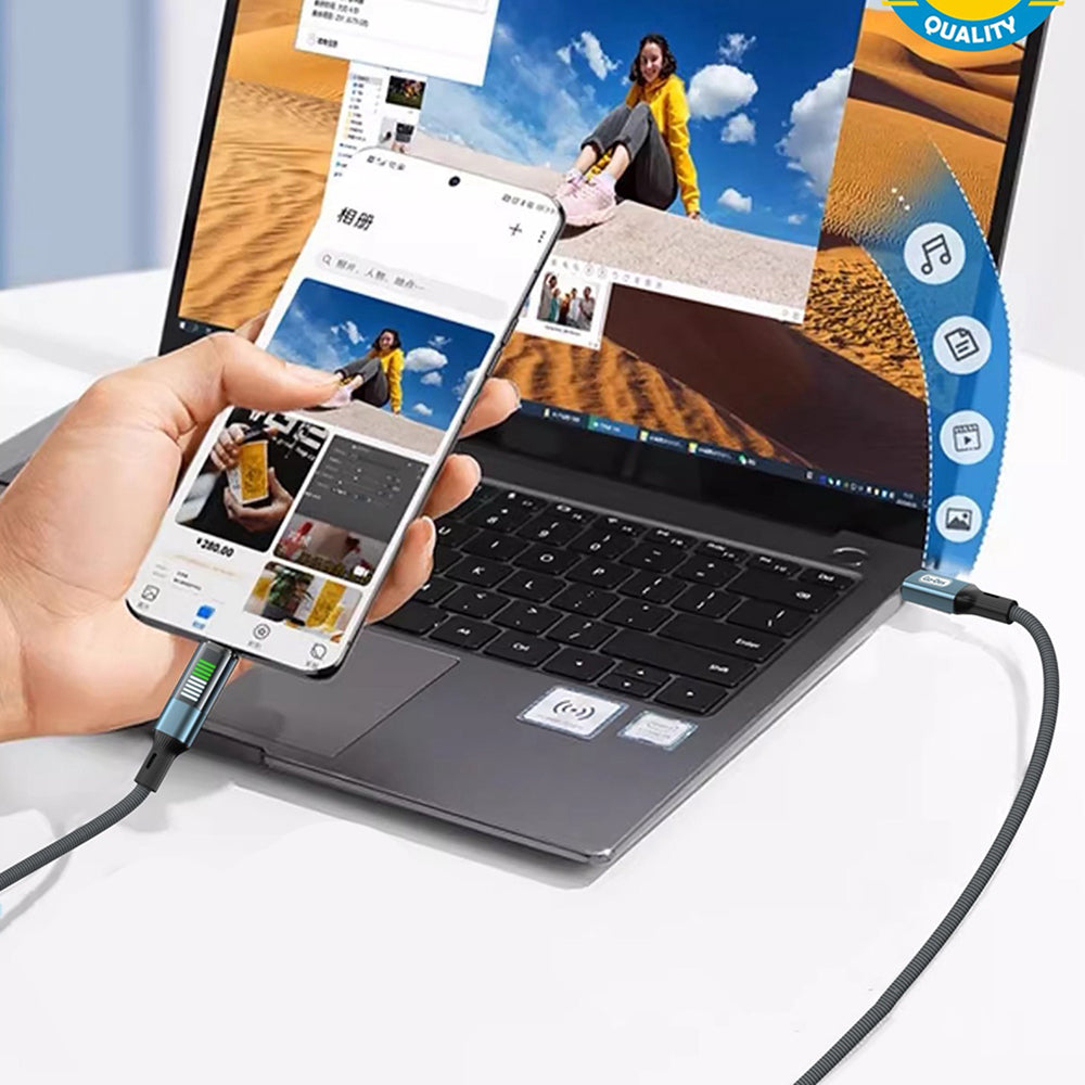 Go Des GD-UC681C-C Type-C to Type-C PD Hızlı Şarj Kablosu 60W 1.2M