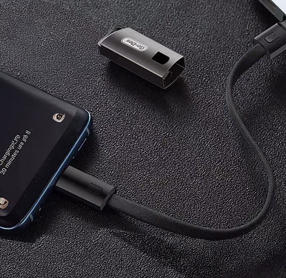 Go-Des GD-UC683 Type-C to Type-C Hızlı Şarj Özellikli Anahtarlık Data ve Şarj Kablosu 60W