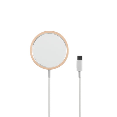 GUESS Logolu Type-C Magsafe Şarj Kablosu 15W Gold