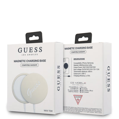 GUESS Logolu Type-C Magsafe Şarj Kablosu 15W Gold