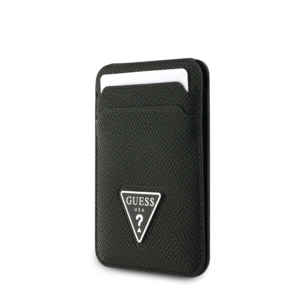 Guess Orjinal Lisanslı 2 Hazneli Üçgen Logolu Standlı Magnetik Kartlık