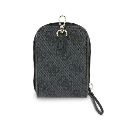 Guess Orjinal Lisanslı 4G Desenli Büyük Metal Logolu Omuz Askılı Purse El Çantası