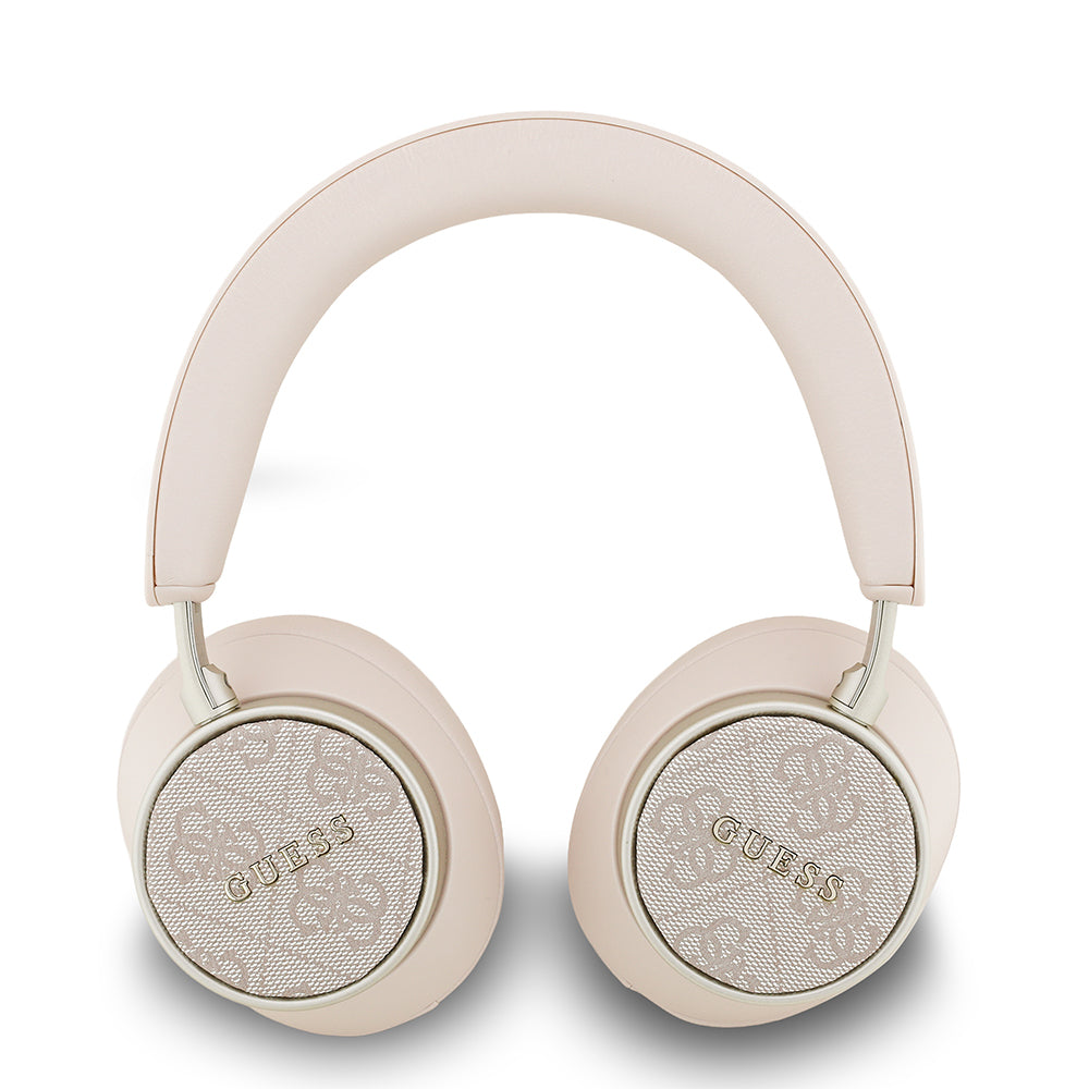 Guess Orjinal Lisanslı Ayarlanabilir 4G Desenli Metal Klasik Logolu Kulak Üstü Bluetooth Kulaklık