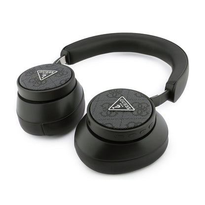 Guess Orjinal Lisanslı ENC PU 4G Desenli Üçgen Logolu Kulak Üstü Bluetooth Kulaklık
