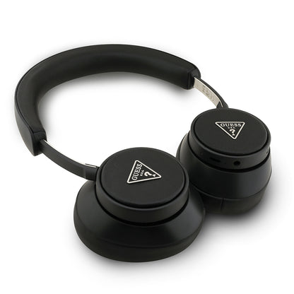 Guess Orjinal Lisanslı ENC Üçgen Logolu Saffiano Kulak Üstü Bluetooth Kulaklık
