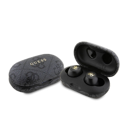 Guess Orjinal Lisanslı Klasik Metal Yazı Logolu TWS Kulak İçi Bluetooth Kulaklık Pembe