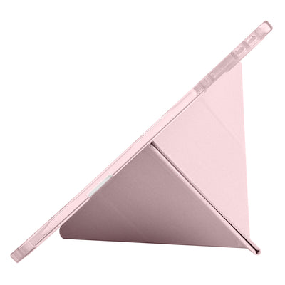 Honor MagicPad 2 Kılıf Zore Tri Folding Kalem Bölmeli Standlı Kılıf Siyah