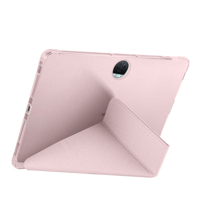 Honor Pad 9 Kılıf Zore Tri Folding Kalem Bölmeli Standlı Kılıf Lacivert