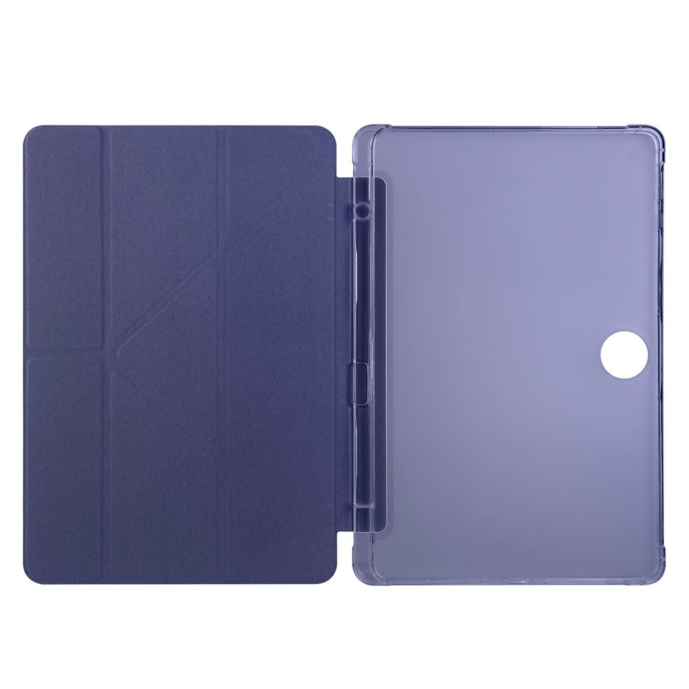 Honor Pad 9 Kılıf Zore Tri Folding Kalem Bölmeli Standlı Kılıf Siyah