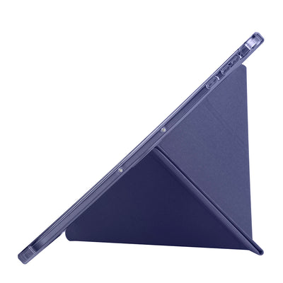 Honor Pad 9 Kılıf Zore Tri Folding Kalem Bölmeli Standlı Kılıf Rose Gold