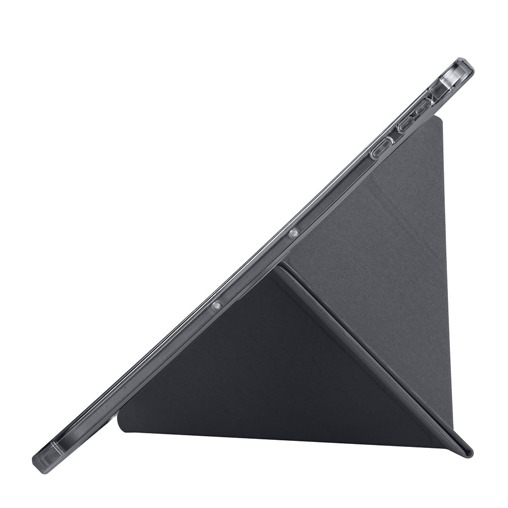 Honor Pad 9 Kılıf Zore Tri Folding Kalem Bölmeli Standlı Kılıf Lacivert