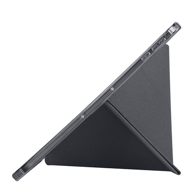 Honor Pad 9 Kılıf Zore Tri Folding Kalem Bölmeli Standlı Kılıf Rose Gold