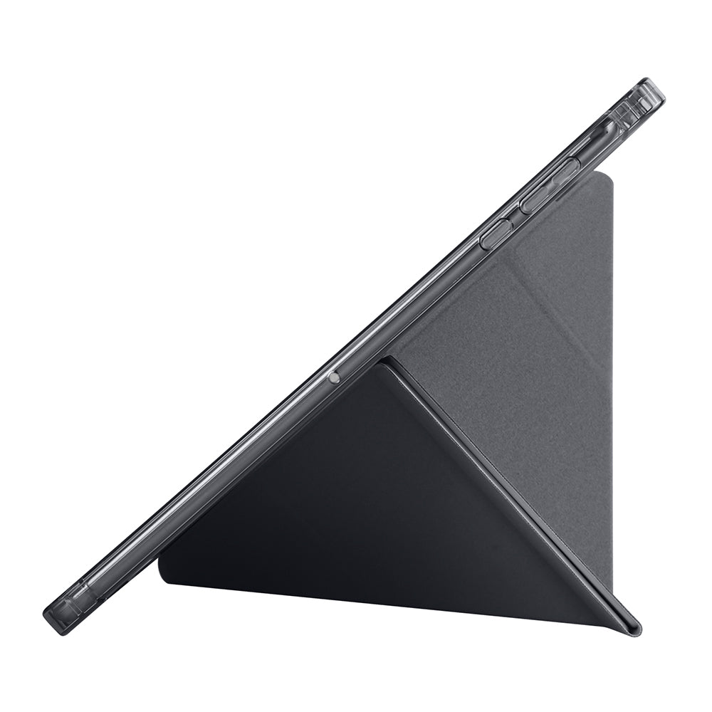 Honor Pad X8A Kılıf Zore Tri Folding Kalem Bölmeli Standlı Kılıf Lila