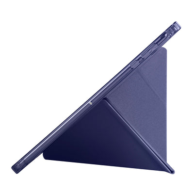 Honor Pad X8A Kılıf Zore Tri Folding Kalem Bölmeli Standlı Kılıf Koyu Yeşil