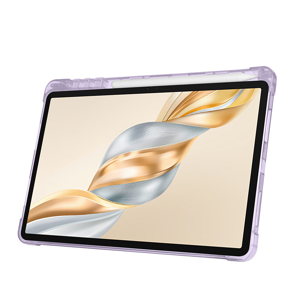 Honor Pad X9 Pro Kılıf Zore Tri Folding Kalem Bölmeli Standlı Kılıf Siyah