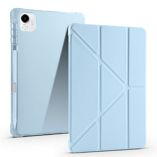 Honor Pad X9A Kılıf Zore Tri Folding Kalem Bölmeli Standlı Kılıf