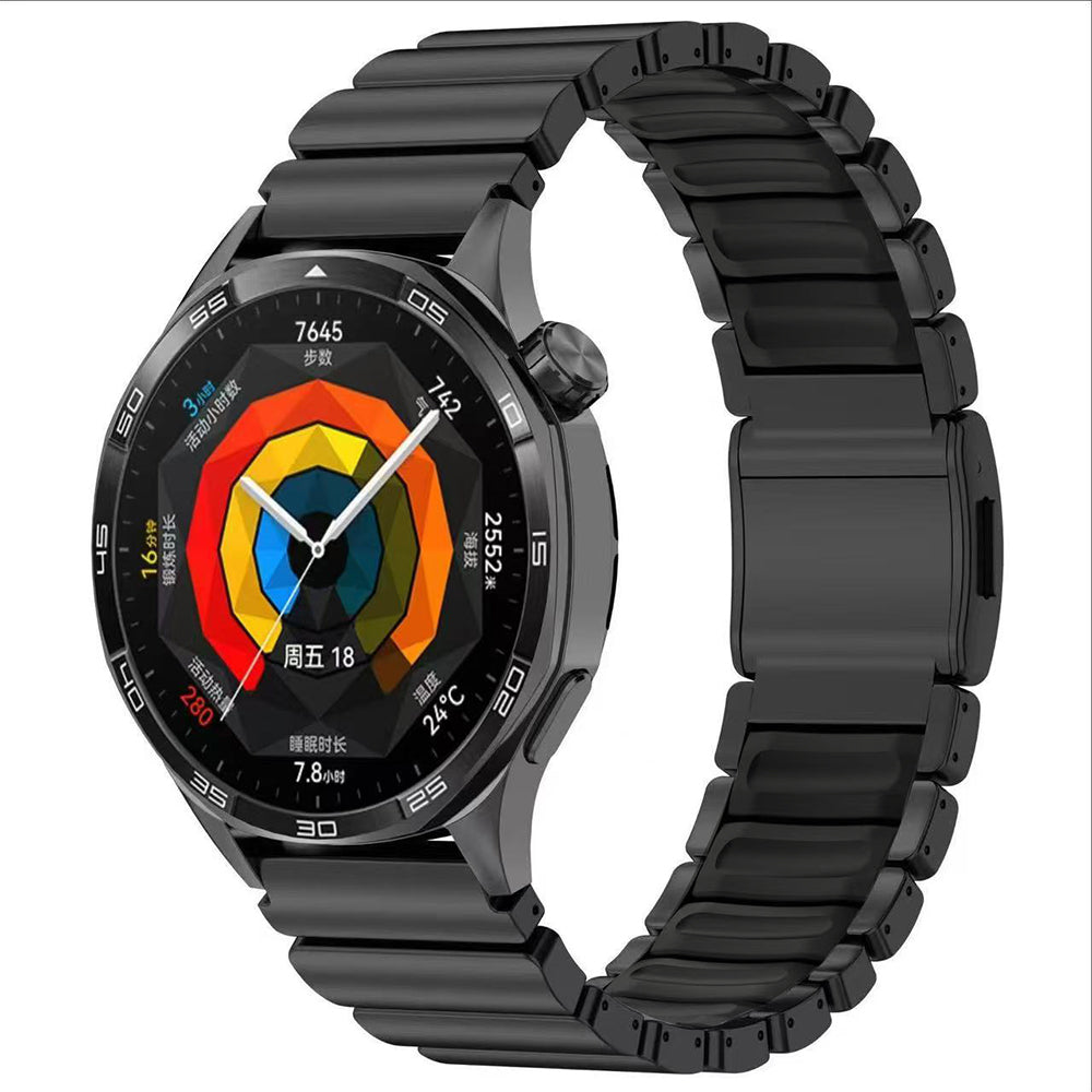Huawei GT2 46mm Zore KRD-151 22mm Metal Silikon Kordon