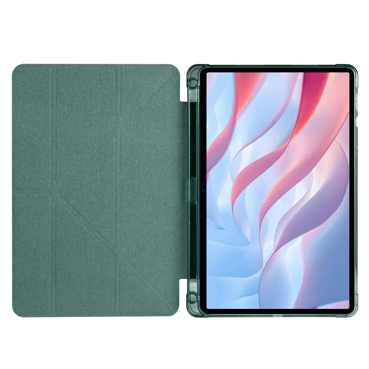 Huawei Honor Pad X8 Pro 11.5' Kılıf Zore Tri Folding Kalem Bölmeli Standlı Kılıf Mavi