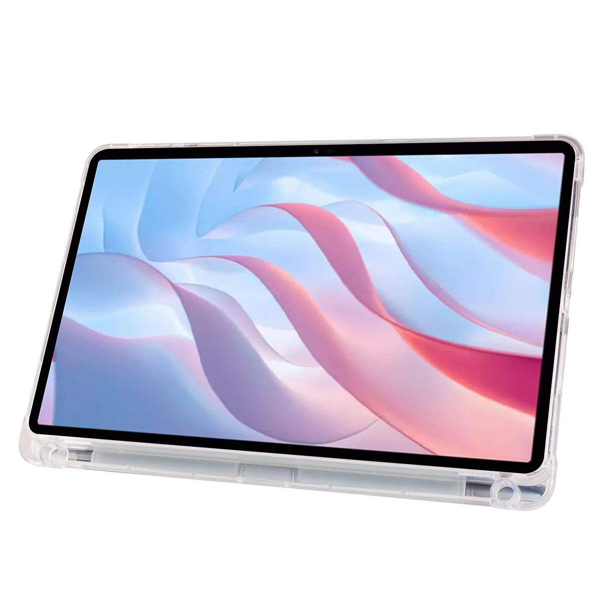 Huawei Honor Pad X9 11.5' Kılıf Zore Tri Folding Kalem Bölmeli Standlı Kılıf Rose Gold