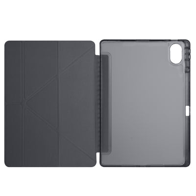 Huawei Matepad 12X Kılıf Zore Tri Folding Kalem Bölmeli Standlı Kılıf Lacivert