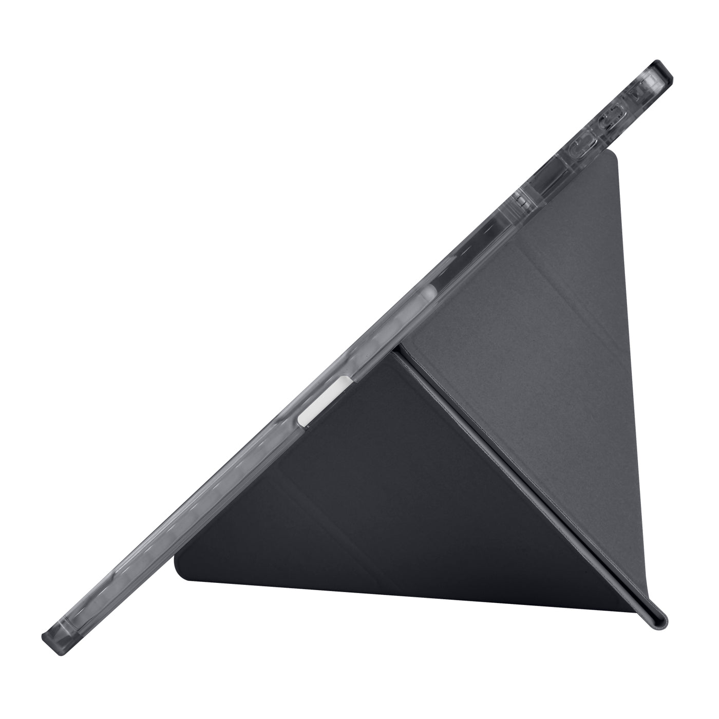 Huawei Matepad 12X Kılıf Zore Tri Folding Kalem Bölmeli Standlı Kılıf Koyu Yeşil