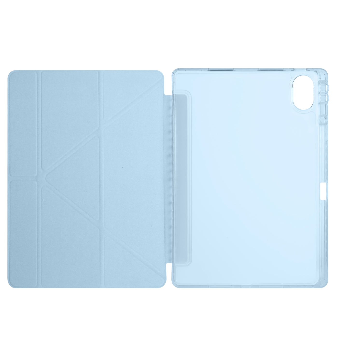 Huawei Matepad 12X Kılıf Zore Tri Folding Kalem Bölmeli Standlı Kılıf Koyu Yeşil