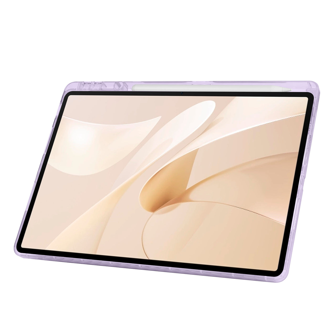 Huawei Matepad 12X Kılıf Zore Tri Folding Kalem Bölmeli Standlı Kılıf Mavi