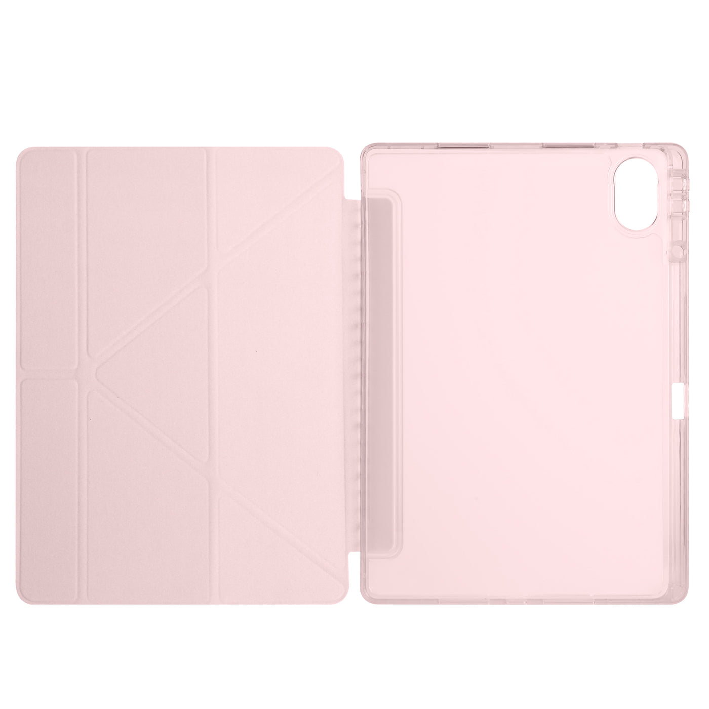 Huawei Matepad 12X Kılıf Zore Tri Folding Kalem Bölmeli Standlı Kılıf Siyah