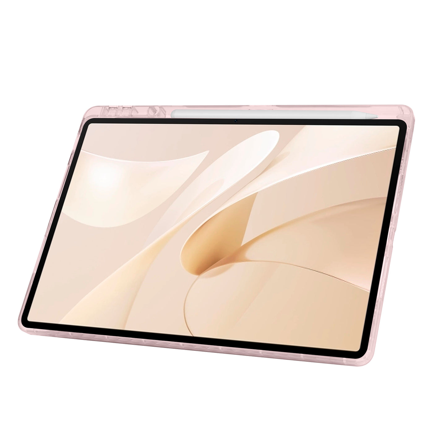 Huawei Matepad 12X Kılıf Zore Tri Folding Kalem Bölmeli Standlı Kılıf Lacivert