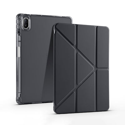 Huawei Matepad SE 11 Kılıf Zore Tri Folding Kalem Bölmeli Standlı Kılıf Mavi