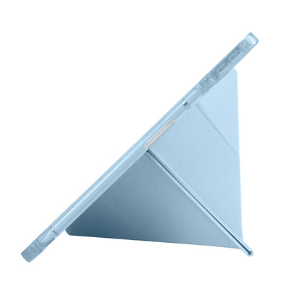 Huawei Matepad SE 11 Kılıf Zore Tri Folding Kalem Bölmeli Standlı Kılıf Lacivert