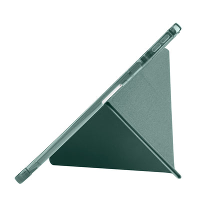 Huawei Matepad SE 11 Kılıf Zore Tri Folding Kalem Bölmeli Standlı Kılıf Siyah