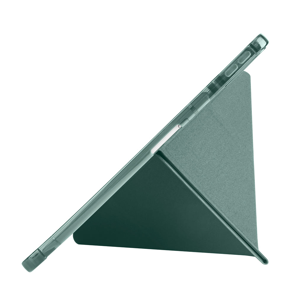 Huawei Matepad SE 11 Kılıf Zore Tri Folding Kalem Bölmeli Standlı Kılıf Lila