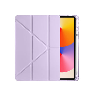 Huawei Matepad SE 11 Kılıf Zore Tri Folding Kalem Bölmeli Standlı Kılıf Siyah