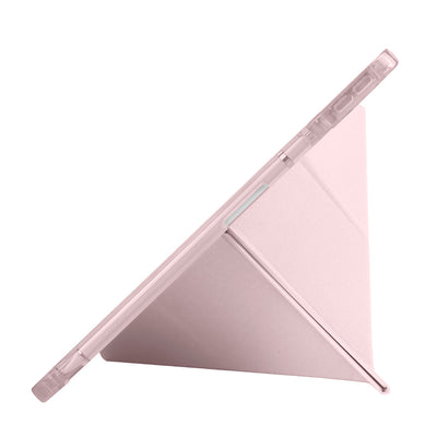 Huawei Matepad SE 11 Kılıf Zore Tri Folding Kalem Bölmeli Standlı Kılıf Siyah