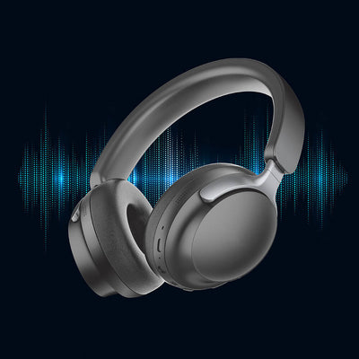 Lapas LP-HD001 ANC Özellikli Kulak Üstü Bluetooth v5.4 Kulaklık Gri