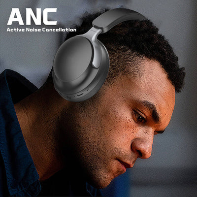 Lapas LP-HD001 ANC Özellikli Kulak Üstü Bluetooth v5.4 Kulaklık Krem