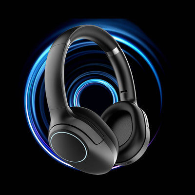 Lapas LP-HD003 RGB LED Işıklı Kulak Üstü Bluetooth v5.4 Kulaklık Krem