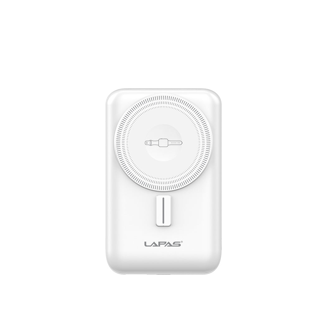 Lapas LP-PW004 Akıllı Saat Kablosuz Şarj Özellikli Wireless Powerbank 10000mAh 15W