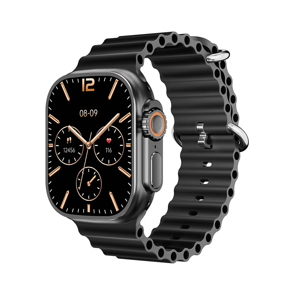 Lapas LW-03 iOS ve Android Uyumlu Akıllı Saat Titanyum